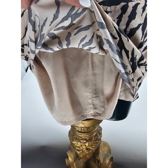 Abercrombie & Fitch Tiger Animal Print Mini Skirt Women's S Mob Wife Y2k 3486 - Picture 7 of 8